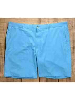 Peter Millar Mens Sky Blue Salem Performance Shorts 42